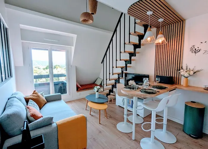 Duplex Vue A Deux Pas De La Plage, Balcon Et Espace Cinema *