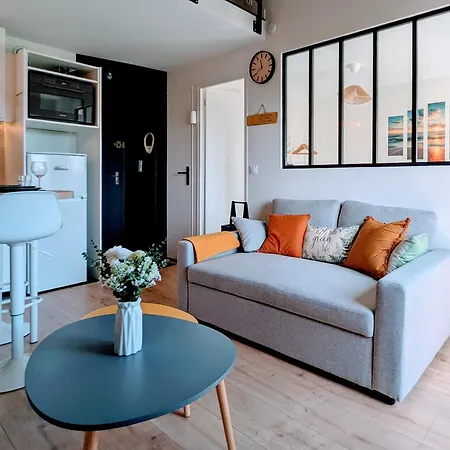 Duplex vue mer à deux pas de la plage, balcon et espace cinéma * Villers-sur-Mer