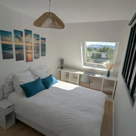 Duplex Vue à Deux Pas De La Plage, Balcon Et Espace Cinéma Apartamento