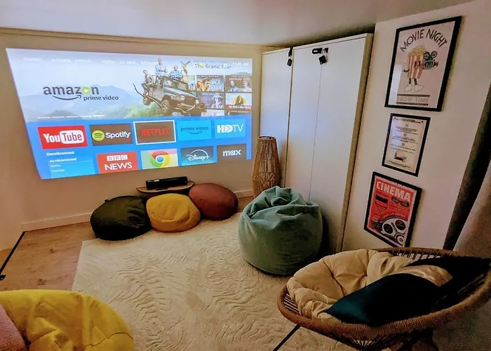 Apartmán Duplex Vue A Deux Pas De La Plage, Balcon Et Espace Cinema *