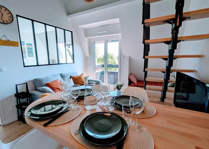 Duplex Vue A Deux Pas De La Plage, Balcon Et Espace Cinema Villers-sur-Mer